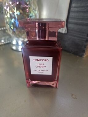 Tom Ford Lost Cherry Bottle - Pink and Deep Red